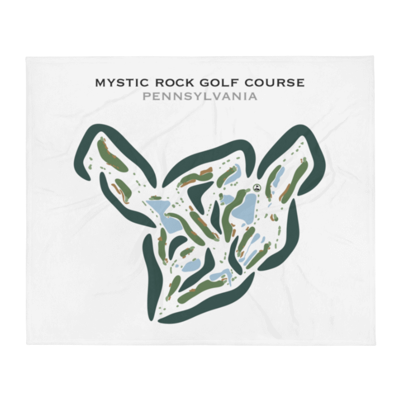 Mystic Rock Golf Course, Pennsylvania - Printed Golf Courses