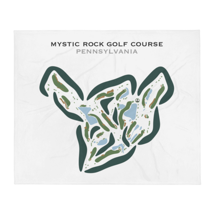 Mystic Rock Golf Course, Pennsylvania - Printed Golf Courses