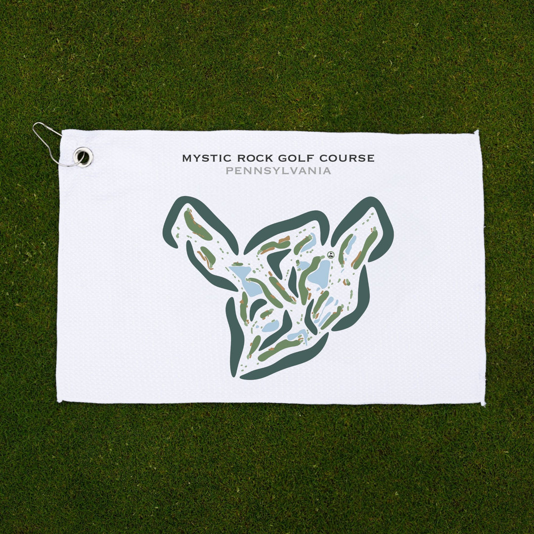 Mystic Rock Golf Course, Pennsylvania - Printed Golf Courses