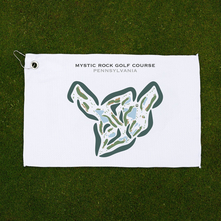 Mystic Rock Golf Course, Pennsylvania - Printed Golf Courses