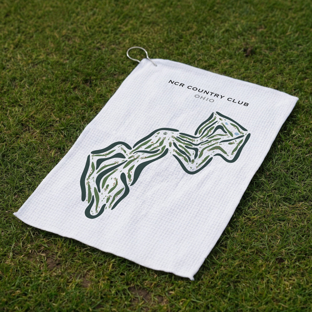 NCR Country Club, Ohio - Printed Golf Courses