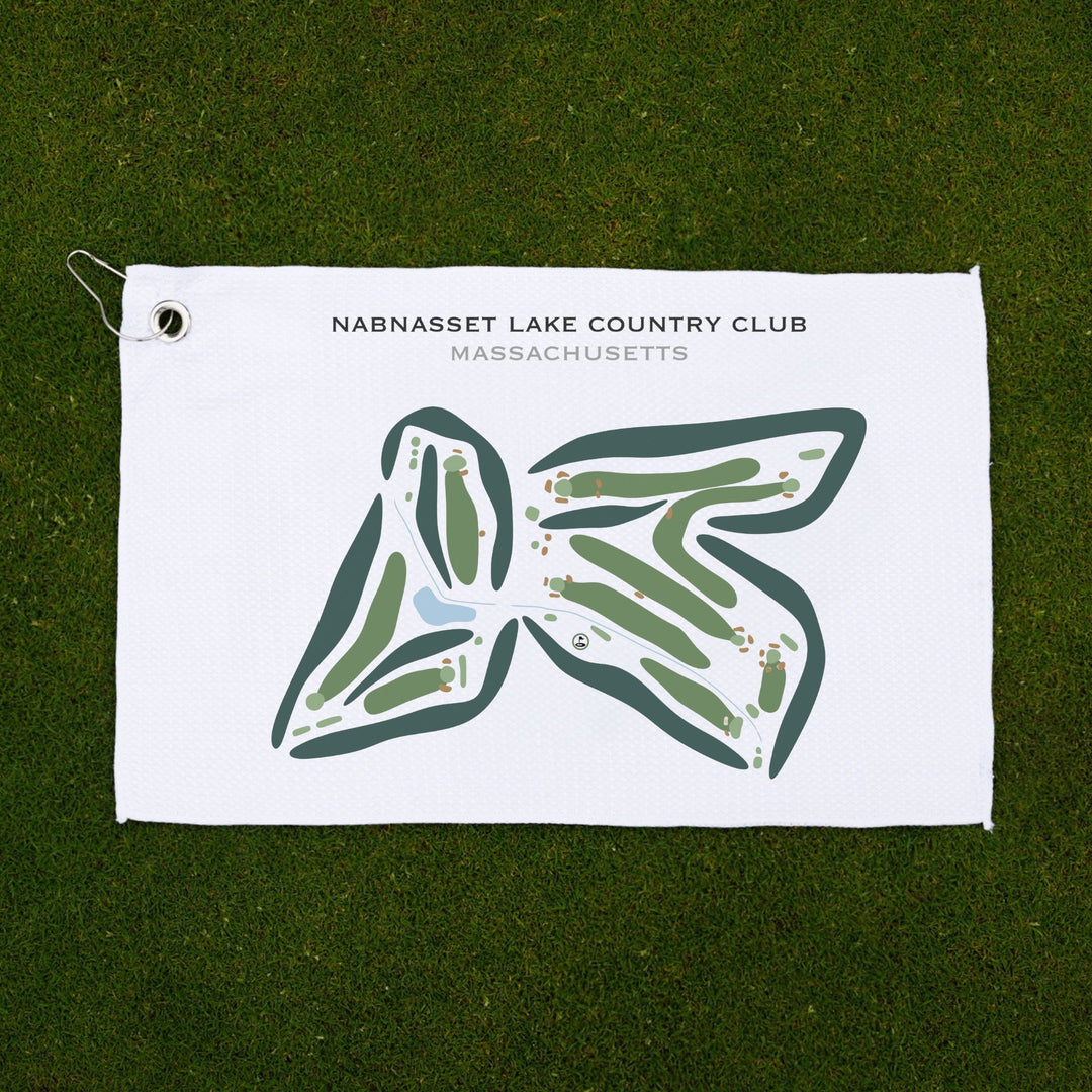 Nabnasset Lake Country Club, Massachusetts - Printed Golf Courses