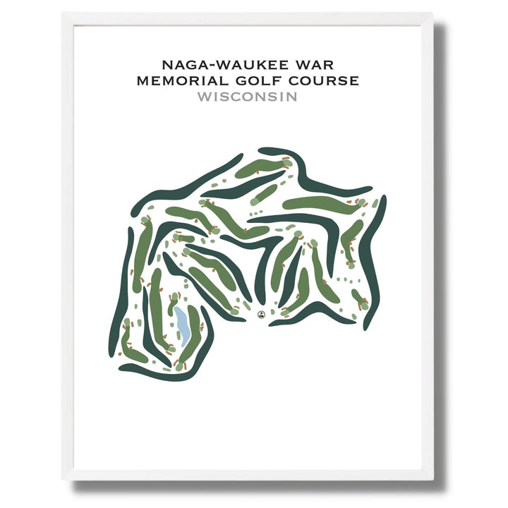 Naga-Waukee War Memorial Golf Course, Wisconsin - Golf Course Prints