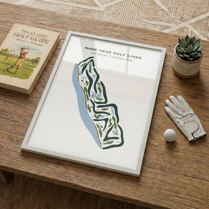 Nags Head Golf Links, North Carolina - Printed Golf Courses