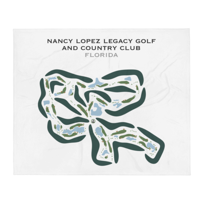 Nancy Lopez Legacy Golf And Country Club, Florida - Printed Golf Courses