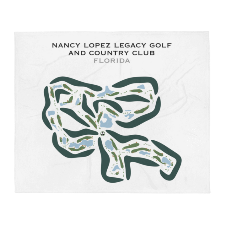 Nancy Lopez Legacy Golf And Country Club, Florida - Printed Golf Courses