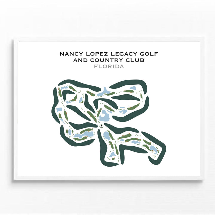 Nancy Lopez Legacy Golf And Country Club, Florida - Printed Golf Courses