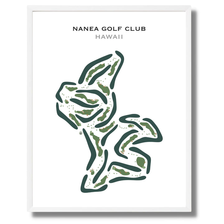 Nanea Golf Club, Hawaii - Printed Golf Courses