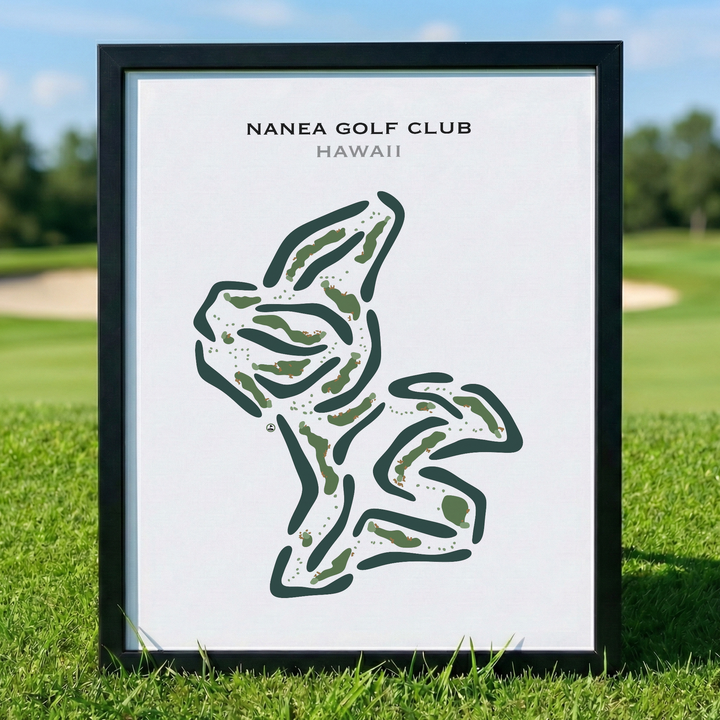 Nanea Golf Club, Hawaii - Printed Golf Courses