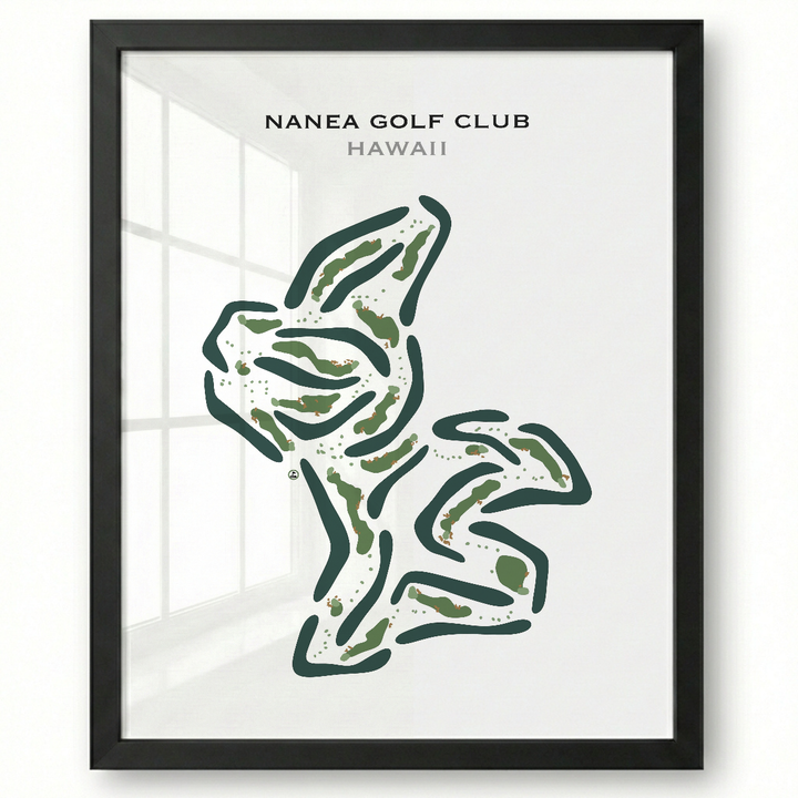 Nanea Golf Club, Hawaii - Printed Golf Courses
