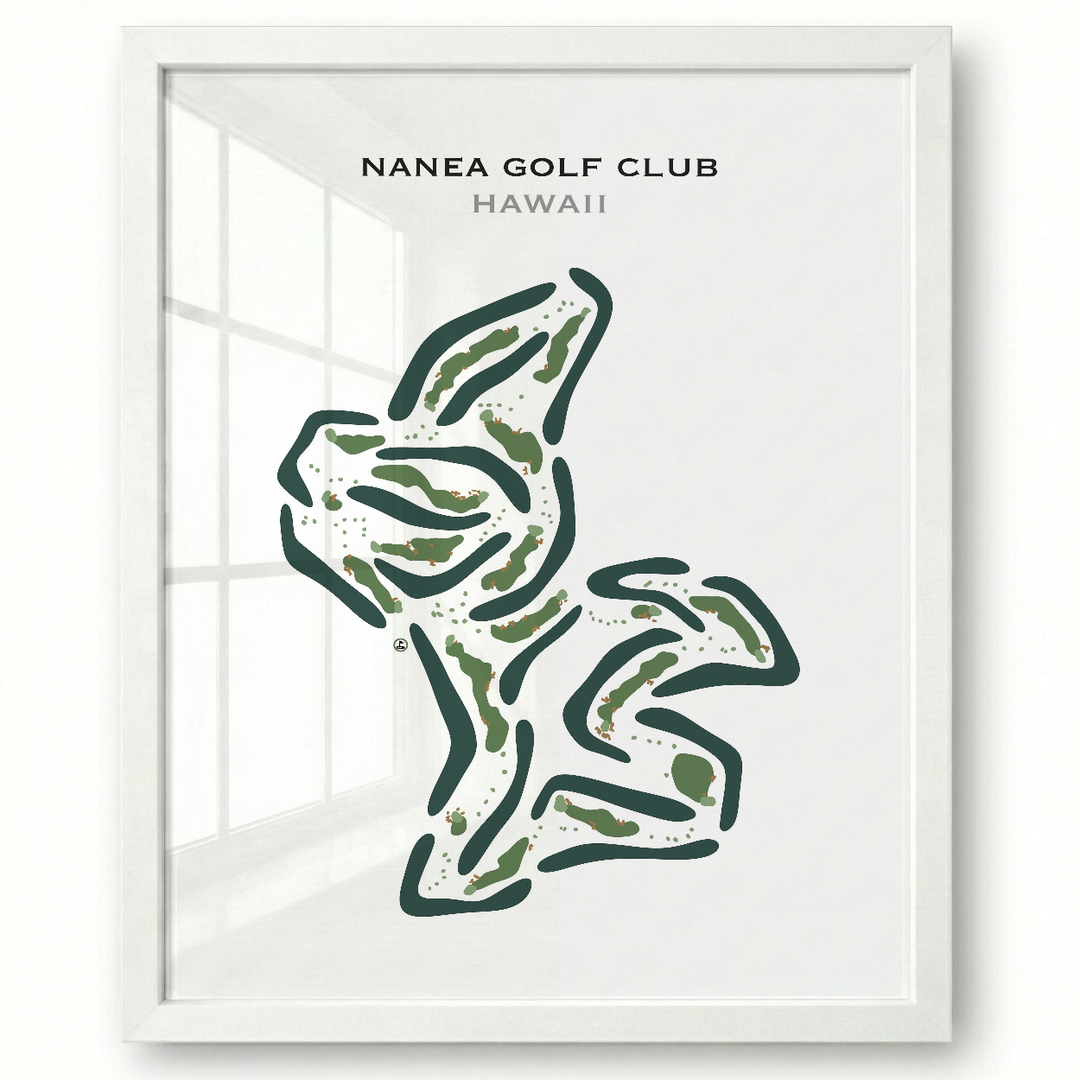 Nanea Golf Club, Hawaii - Printed Golf Courses