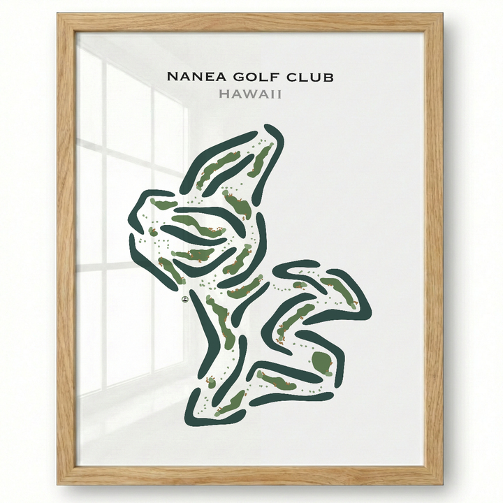 Nanea Golf Club, Hawaii - Printed Golf Courses