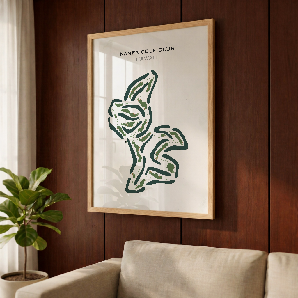 Nanea Golf Club, Hawaii - Printed Golf Courses