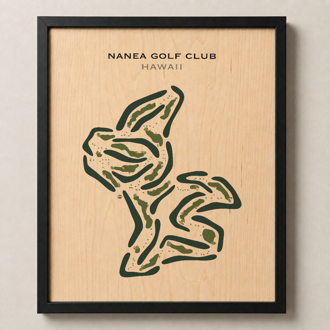 Nanea Golf Club, Hawaii - Printed Golf Courses
