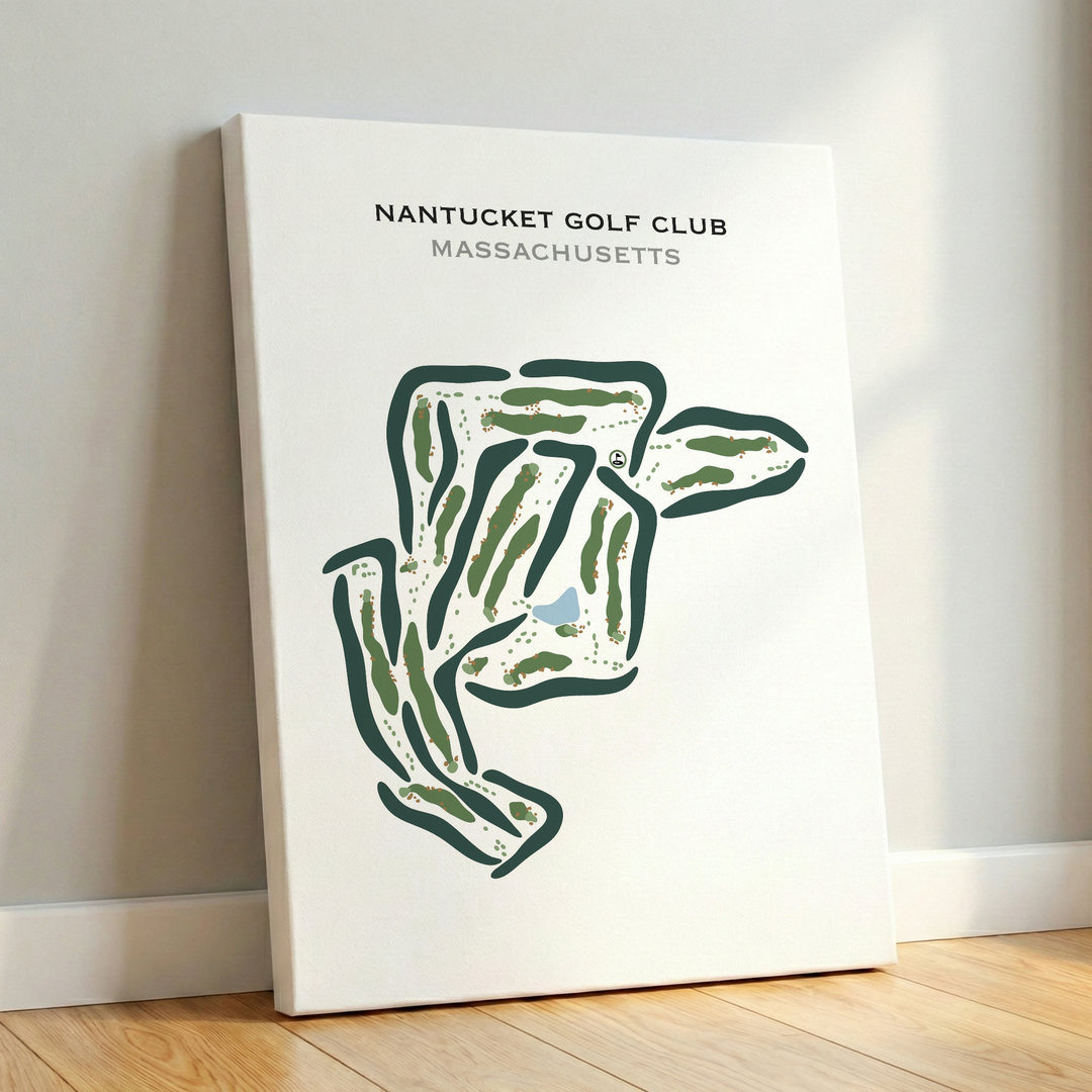 Nantucket Golf Club, Massachusetts - Printed Golf Courses