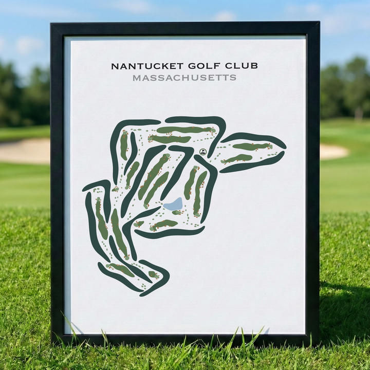 Nantucket Golf Club, Massachusetts - Printed Golf Courses