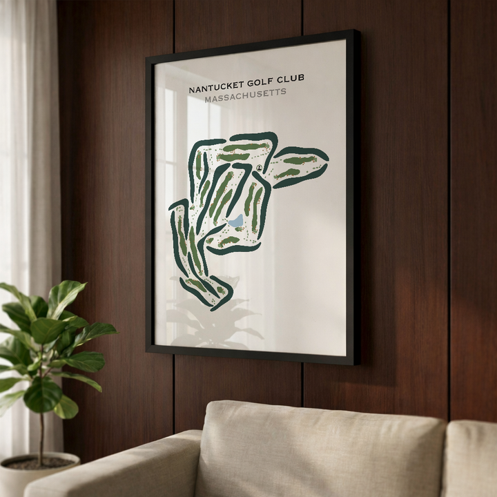 Nantucket Golf Club, Massachusetts - Printed Golf Courses