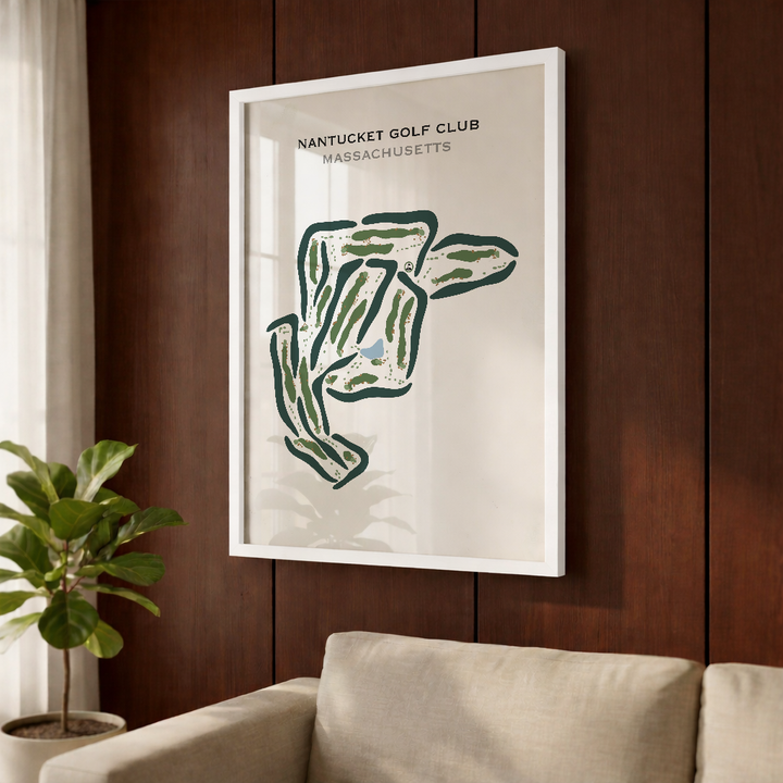Nantucket Golf Club, Massachusetts - Printed Golf Courses