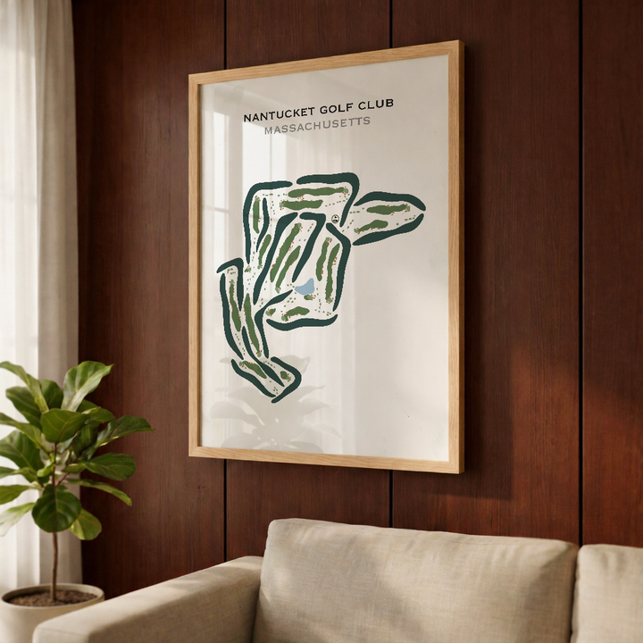 Nantucket Golf Club, Massachusetts - Printed Golf Courses