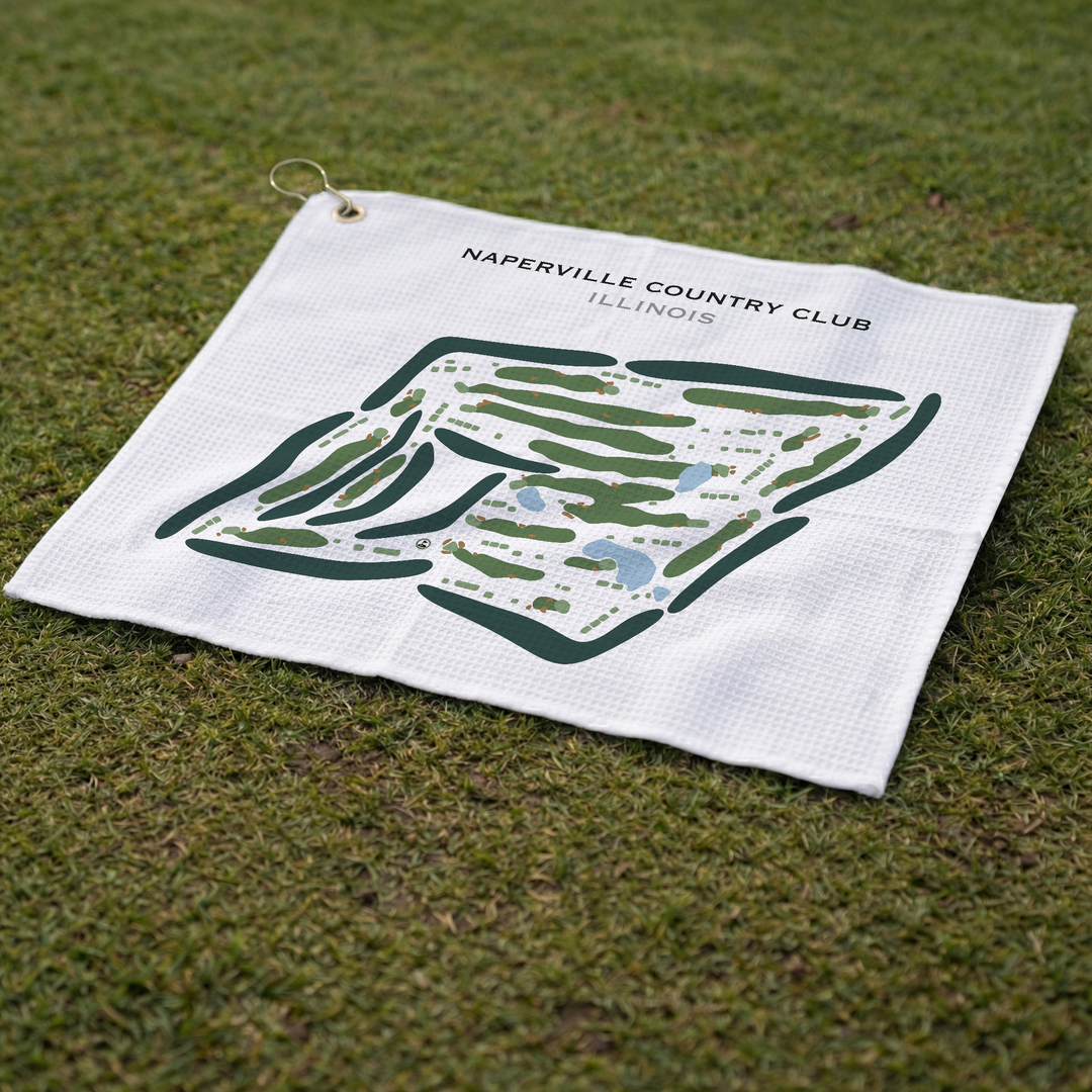 Naperville Country Club, Illinois - Printed Golf Courses