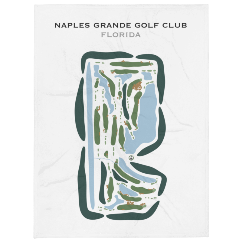 Naples Grande Golf Club, Florida - Printed Golf Courses