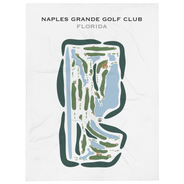 Naples Grande Golf Club, Florida - Printed Golf Courses