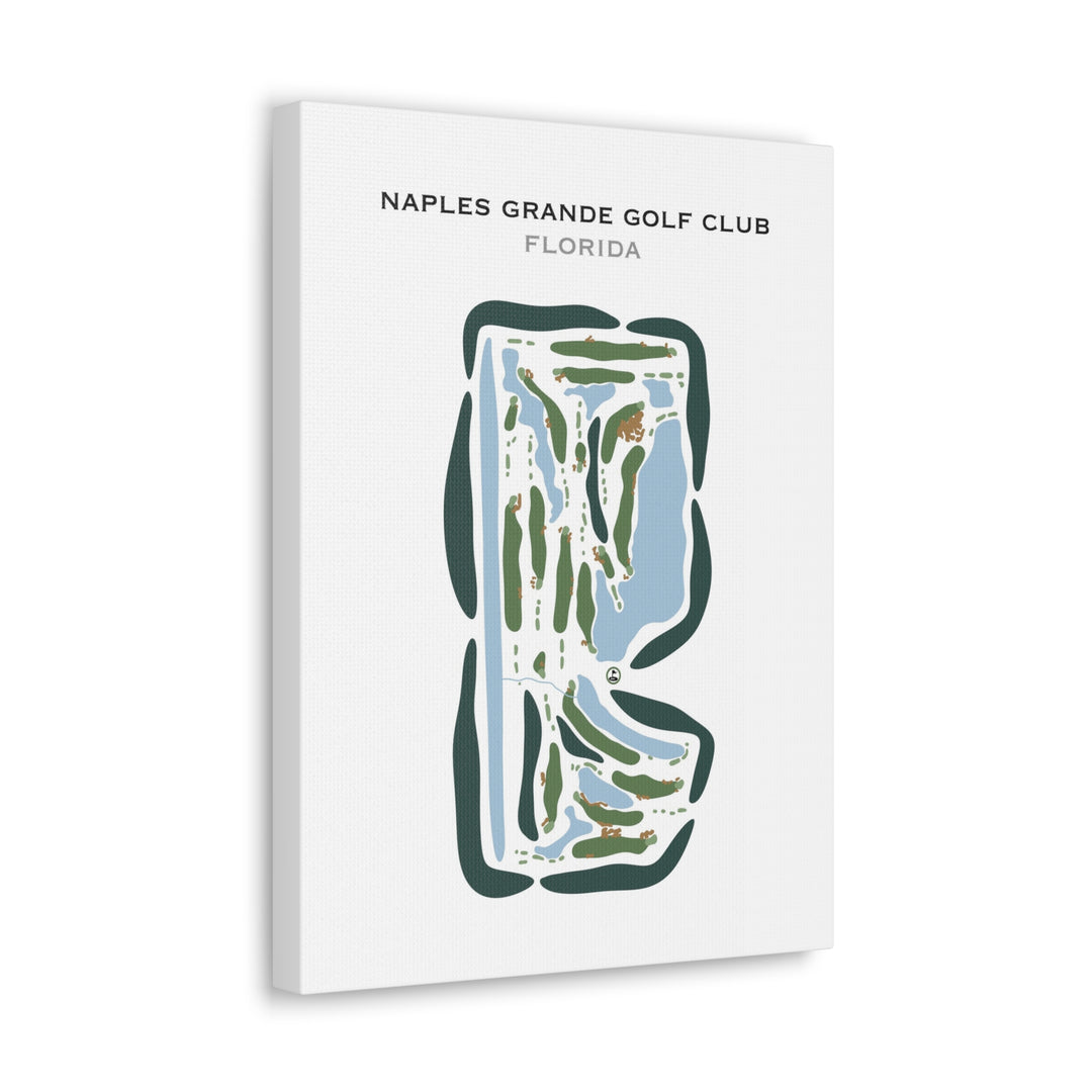 Naples Grande Golf Club, Florida - Printed Golf Courses
