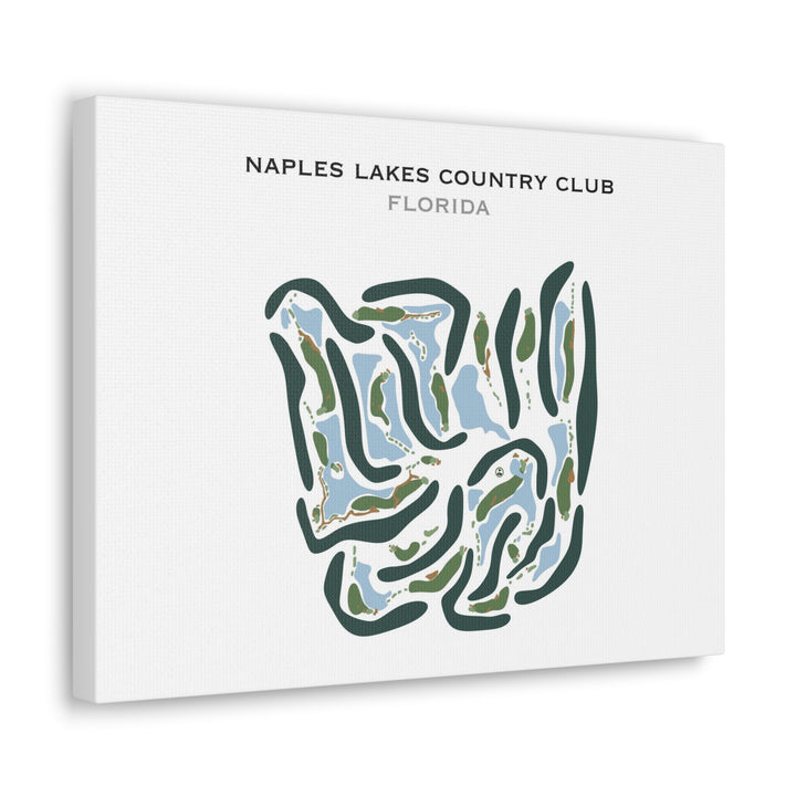 Naples Lakes Country Club, Florida - Printed Golf Courses