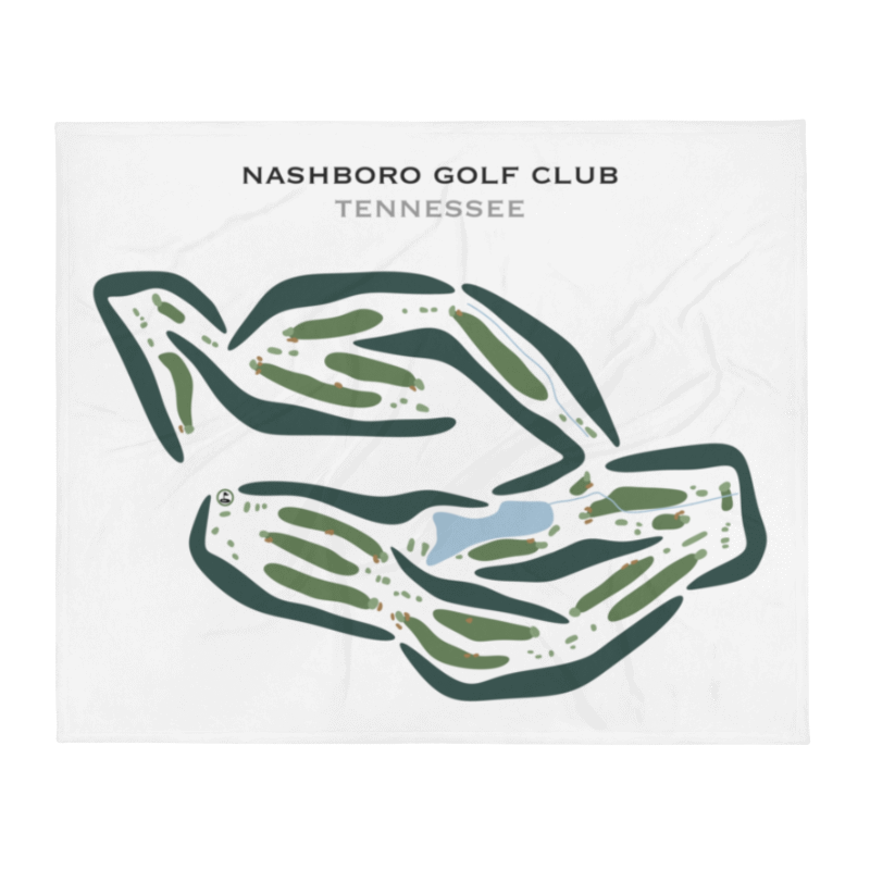 Nashboro Golf Club, Tennessee - Printed Golf Courses