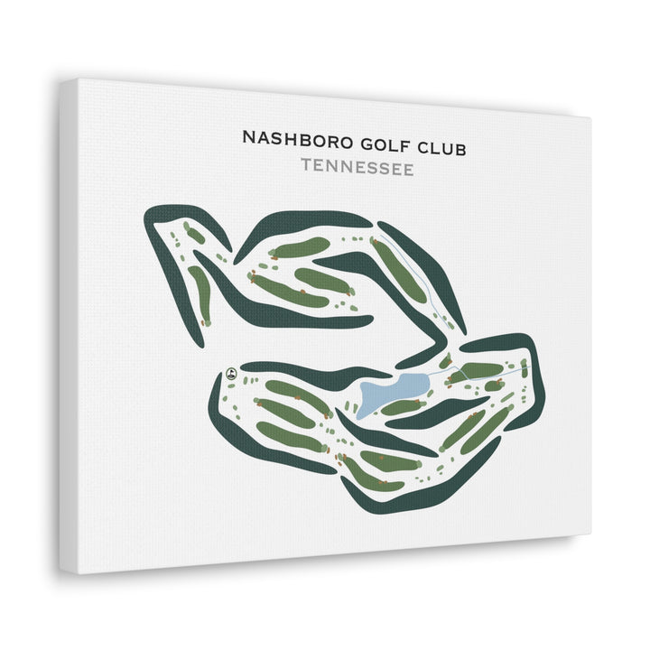 Nashboro Golf Club, Tennessee - Printed Golf Courses