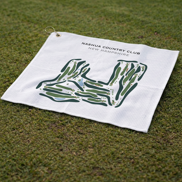 Nashua Country Club, New Hampshire - Printed Golf Course