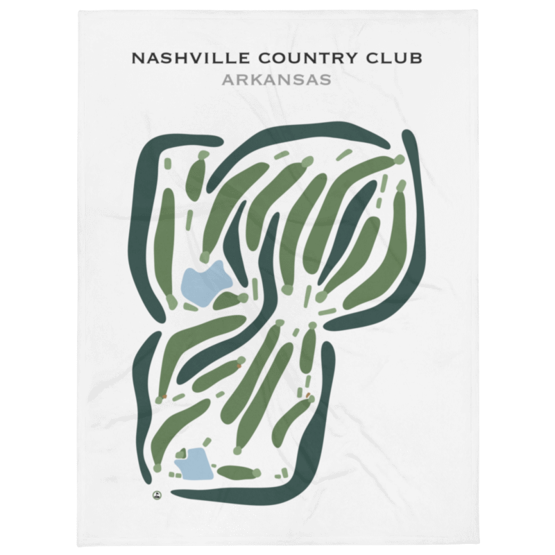Nashville Country Club, Arkansas - Printed Golf Courses