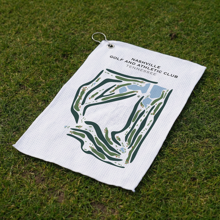 Nashville Golf and Athletic Club, Tennessee - Printed Golf Courses