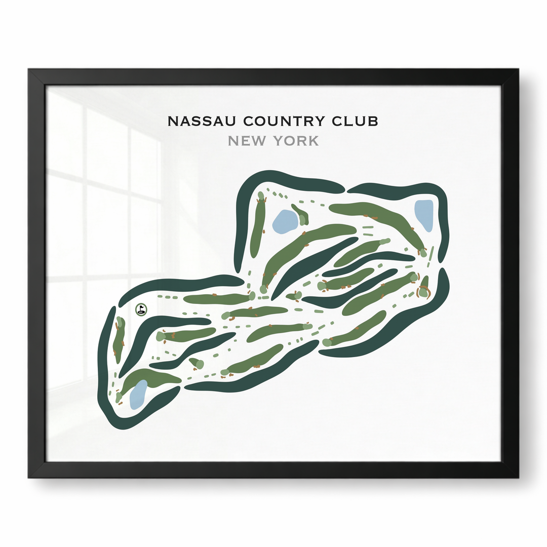 Nassau Country Club, New York - Printed Golf Courses