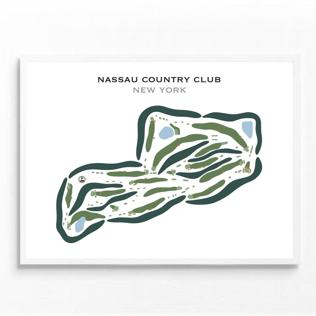 Nassau Country Club, New York - Printed Golf Courses