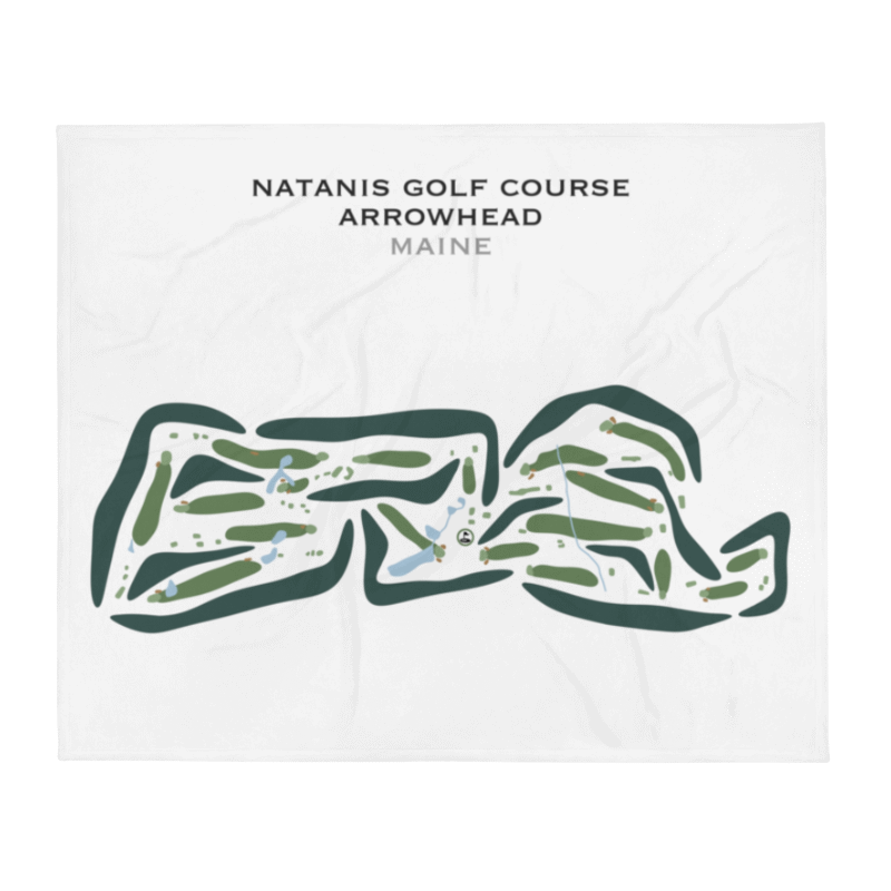 Natanis Golf Course, Maine - Printed Golf Courses