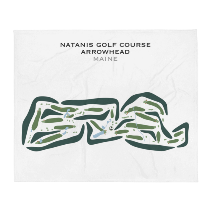 Natanis Golf Course, Maine - Printed Golf Courses