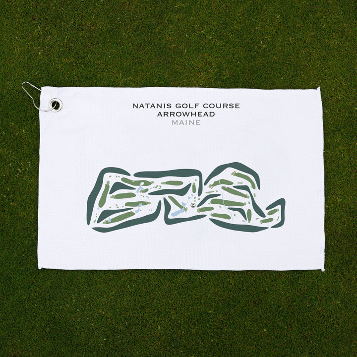 Natanis Golf Course, Maine - Printed Golf Courses