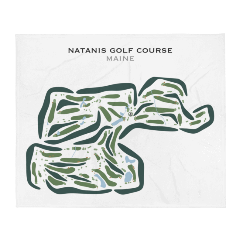 Natanis Golf Course, Maine - Printed Golf Courses