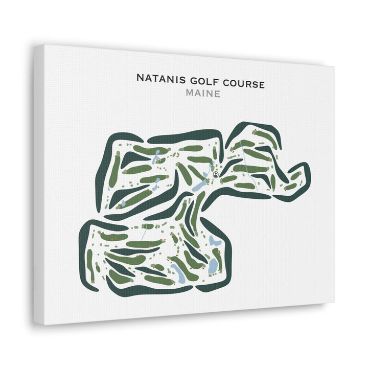 Natanis Golf Course, Maine - Printed Golf Courses