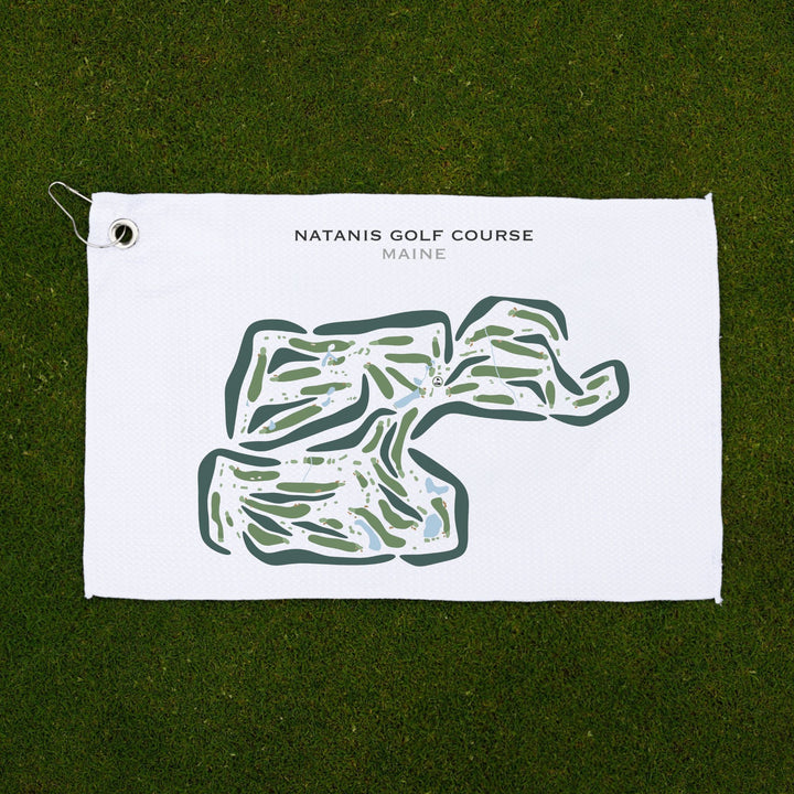 Natanis Golf Course, Maine - Printed Golf Courses