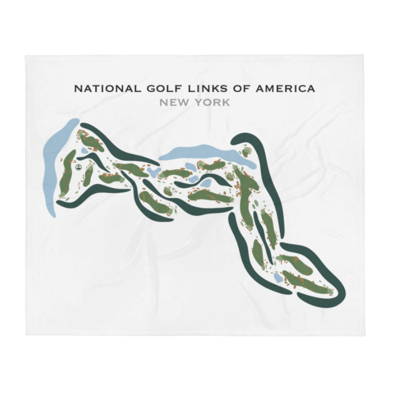 National Golf Links of America, New York - Printed Golf Courses