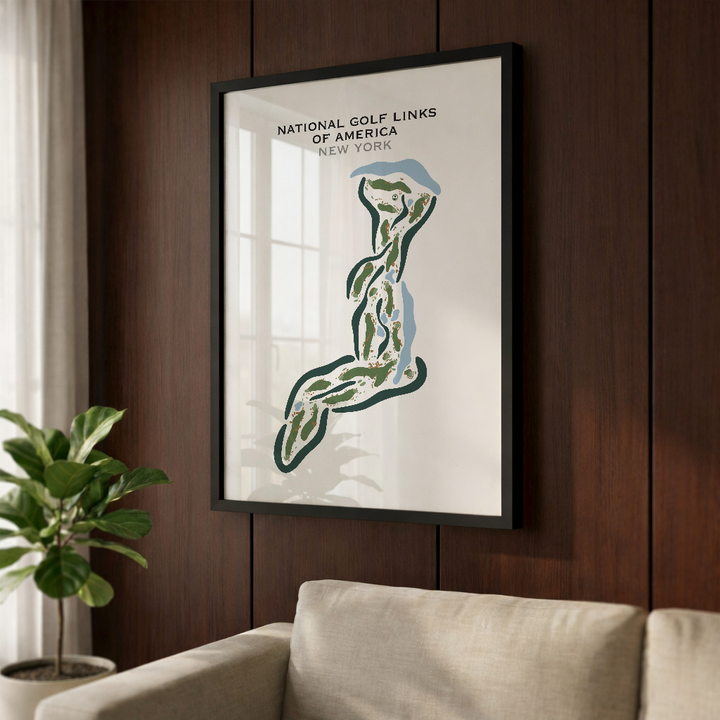 National Golf Links of America, New York - Printed Golf Courses