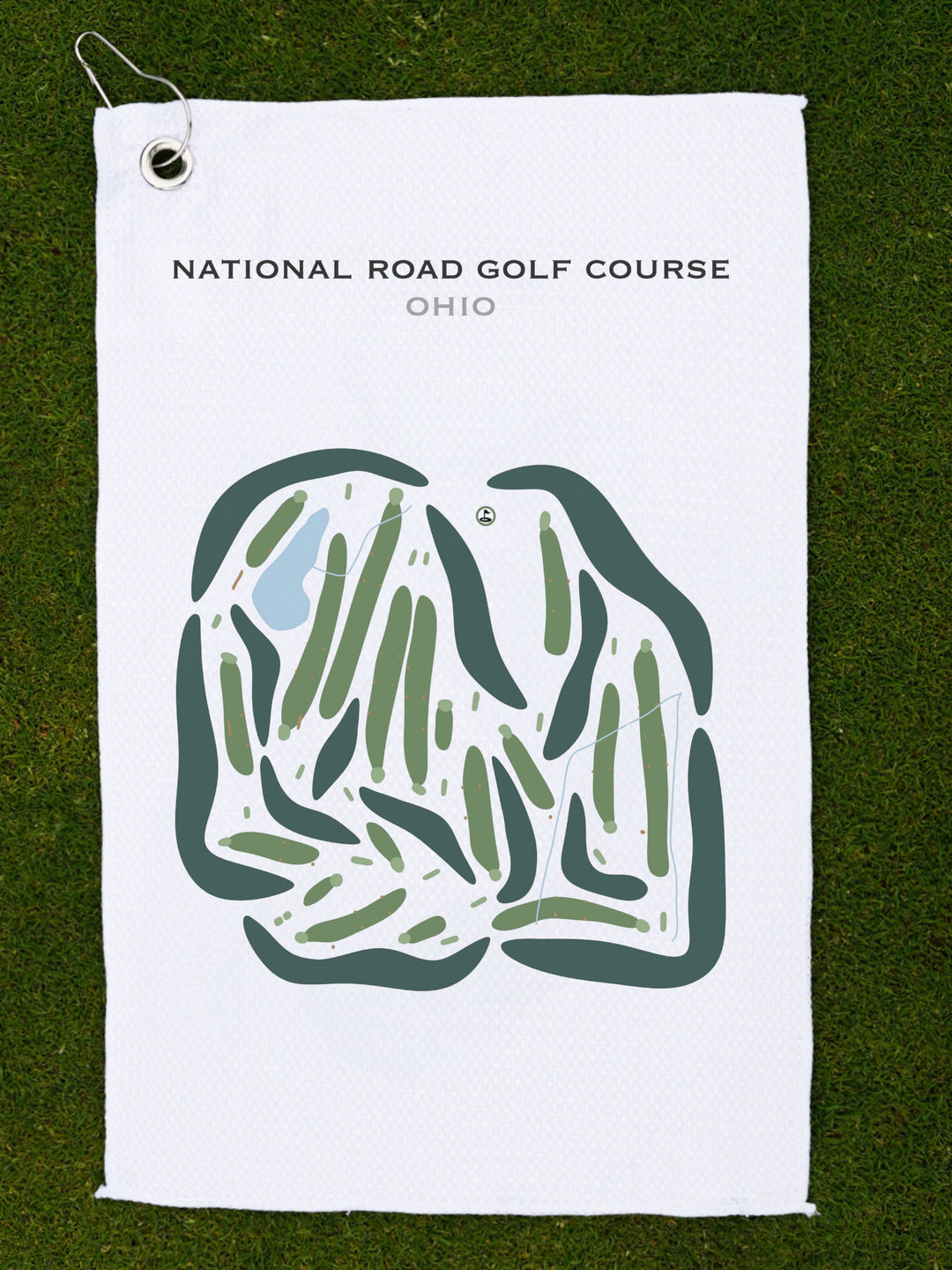 National Road Golf Course, Ohio - Printed Golf Courses
