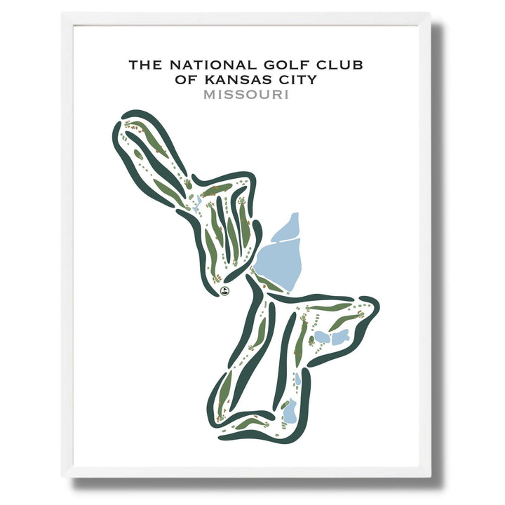 The National Golf Club of Kansas City, Missouri - Printed Golf Courses - Golf Course Prints