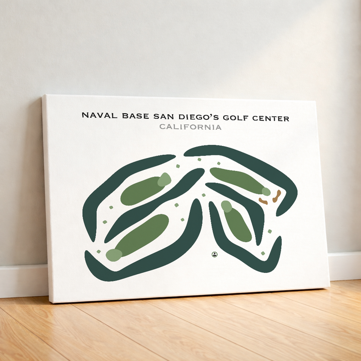 Naval Base San Diego’s Golf Center, California - Printed Golf Courses