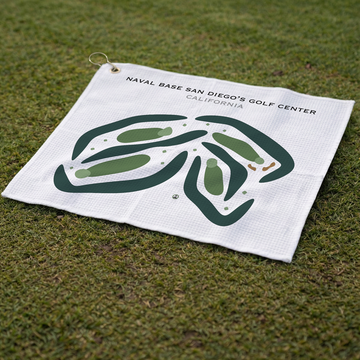 Naval Base San Diego’s Golf Center, California - Printed Golf Courses