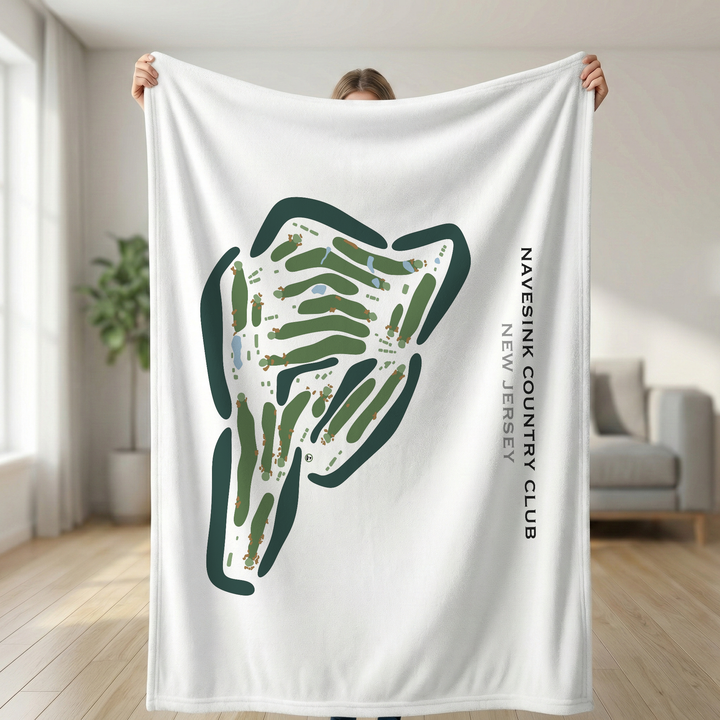 Navesink Country Club, New Jersey - Printed Golf Courses