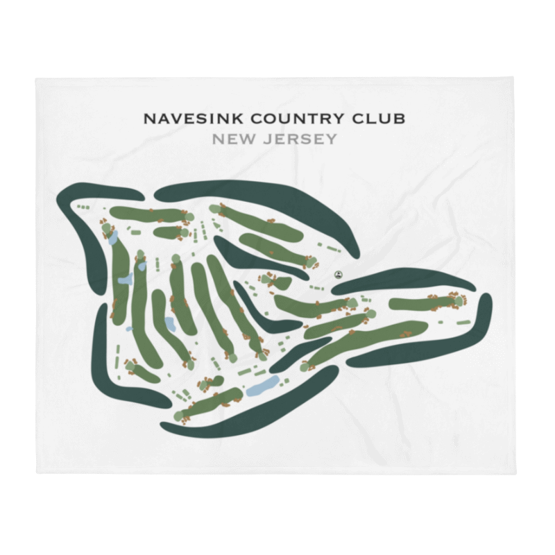 Navesink Country Club, New Jersey - Printed Golf Courses