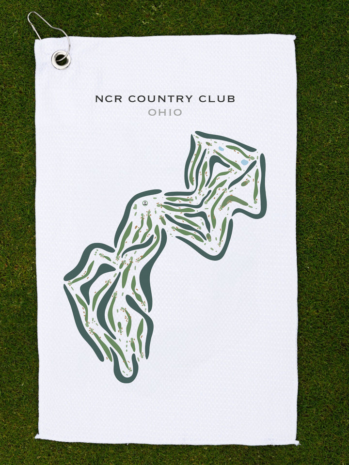 NCR Country Club, Ohio - Printed Golf Courses